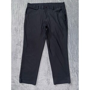 Lululemon Mens Commission Black Pants‎ Trousers Size 38